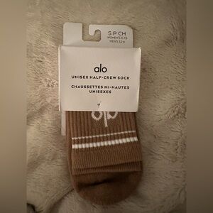 ALO Yoga Women's Casual Tan Socks